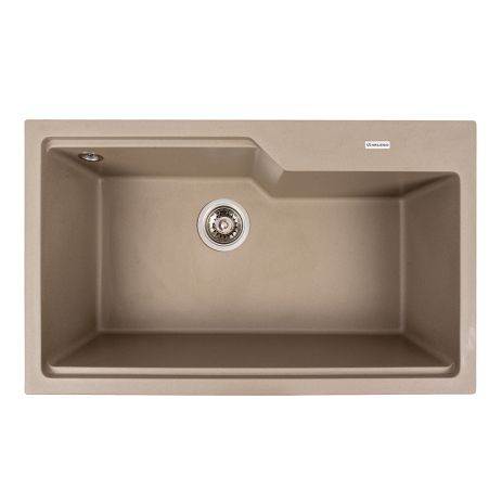 Кухонна мийка гранітна матова 7545 NIKA VALESO Титан Кухонна мийка гранітна матова 7545 NIKA VALESO Титан