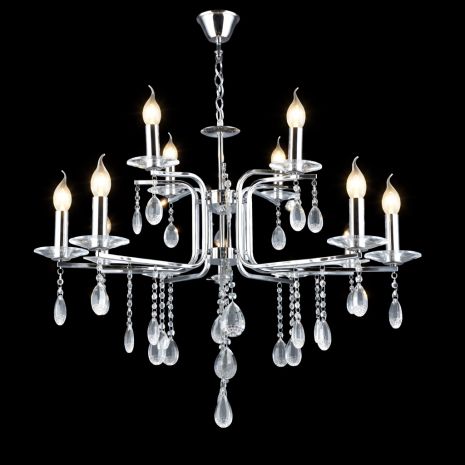 Классическая люстра K2310/12 хром