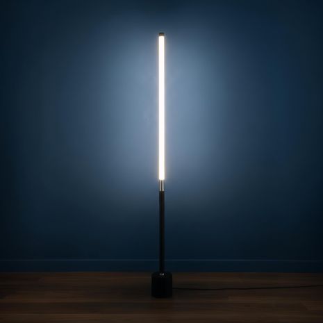 Торшер светодиодный в стиле модерн VALESO 2003 BK черный