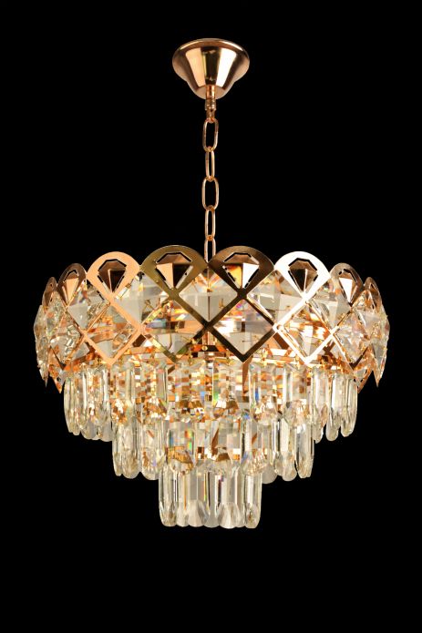 Sirius Люстра кришталева на 8 лампочок Л 8103/8-400