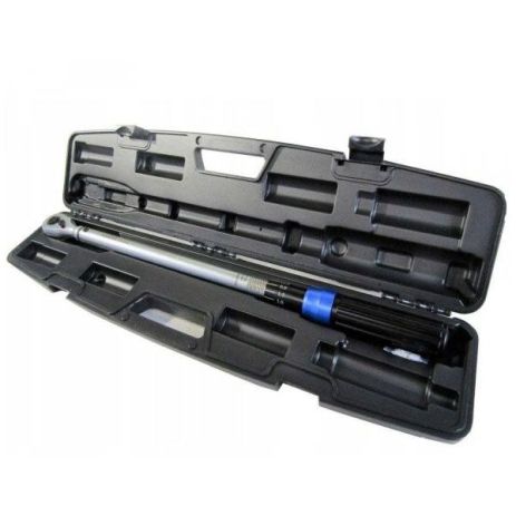 Ключ динамометричний тріскачкового типу зі швидкою фіксацією "Premium" 60-330Нм, 1/2", у пластиковому кейсі FORSAGE F-6474660