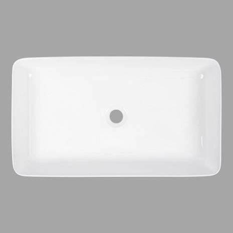 Умивальник накладний 620*355*120 VALESO A442 (фаянс, без донного клапана)