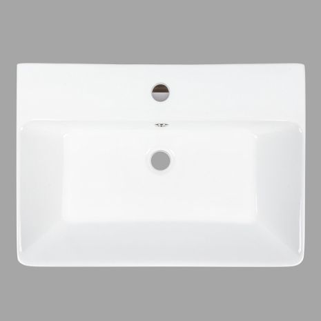 Умивальник накладний 600*425*140 VALESO A742 (фаянс, без донного клапана)