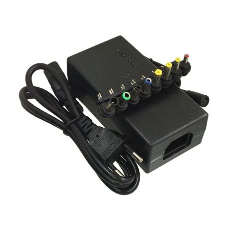 Блок живлення для ноутбуків та моніторів BSK-96W з перехідниками (8 шт) та регулюванням напруги 12-24V/ 4-4.5A, EU 220V Блок живлення для ноутбуків та моніторів BSK-96W з перехідниками (8 шт) та регулюванням напруги 12-24V/ 4-4.5A, EU 220V