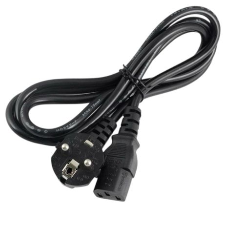 Сетевой кабель шнур IEC C13 для блока питания 220V 16A 3*0.75 мм² 1.2 м
