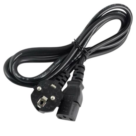 Сетевой кабель шнур IEC C13 для блока питания 220V 16A 3*0.75 мм² 1.2 м