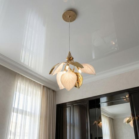 Люстра в спальню Diasha цоколь E14 ламп 3 шт. колір Золото 7238-3P GD