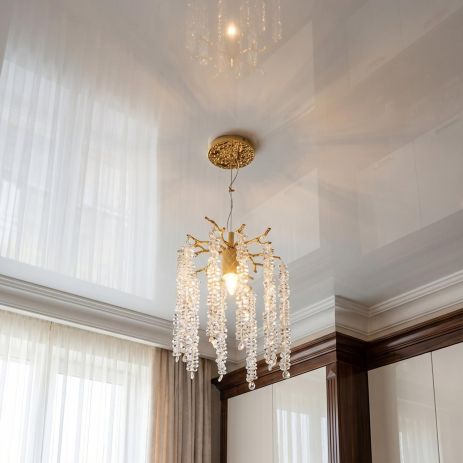 Люстра для кухні Diasha цоколь E14 ламп 1 шт. колір Золото P8078/D200G