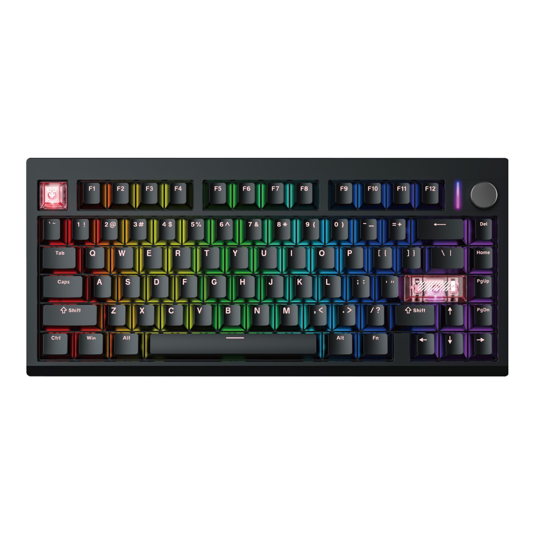 Клавиатура Игровая беспроводная Fantech MAXFIT8 MK921 Brown Switch Черный Клавиатура Игровая беспроводная Fantech MAXFIT8 MK921 Brown Switch Черный