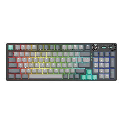 Клавиатура Игровая беспроводная Fantech ATOM PRO96 MK914 MERCURY Red Switch Черный