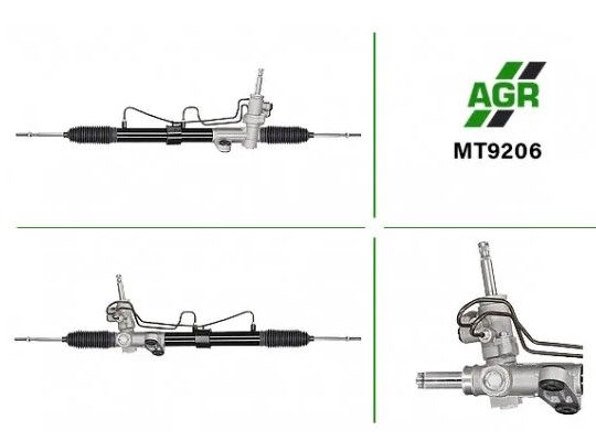 Рулевая рейка с ГУР, новая, MITSUBISHI LANCER 00-09, AGR (MT9206) Рулевая рейка с ГУР, новая, MITSUBISHI LANCER 00-09, AGR (MT9206)