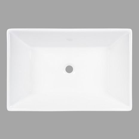 Умывальник накладной 560*460*135 VALESO A444 (фаянс, без донного клапана)