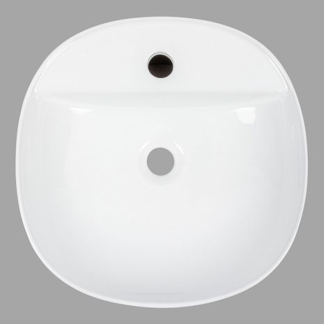 Умывальник накладной 400*400*145 VALESO A491D (фаянс, без донного клапана)