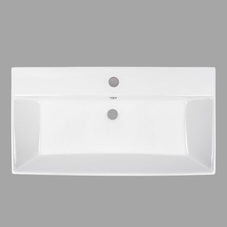 Умывальник накладной 800*415*155 VALESO A729B (фаянс, без донного клапана)