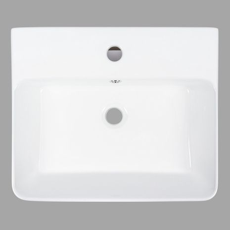 Умывальник накладной 490*415*135 VALESO A743B (фаянс, без донного клапана)