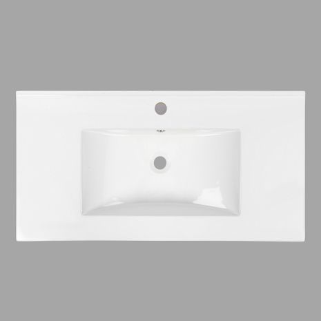 Умывальник врезной (мебельный) 910*465*170 VALESO A144 (фаянс, без донного клапана)