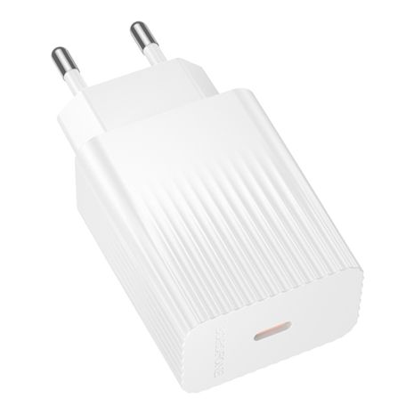 Мережевий Зарядний пристрій Borofone BAS73A 1USB-C PD/QC 20W Білий