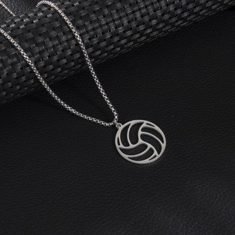 Кулон волейбольный мяч подвеска для любителей волейбола в виде волейбольного мяча Кулон волейбольный мяч подвеска для любителей волейбола в виде волейбольного мяча