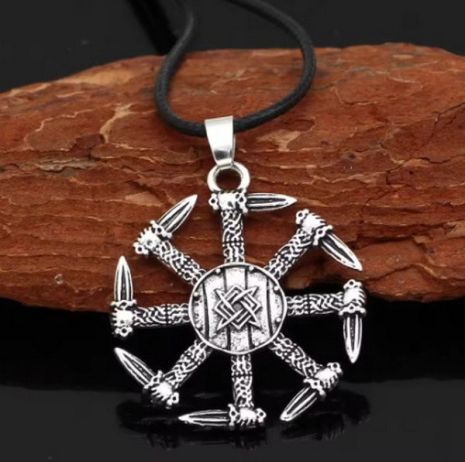 Славянский оберег Коловрат с Русской звездой, кулон-подвеска
