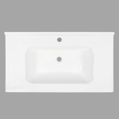 Умывальник врезной (мебельный) 900*500*110 VALESO 1170-90 (фаянс, без донного клапана)