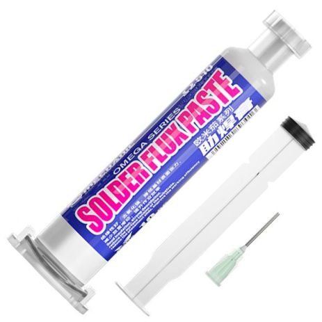 Флюс паста Mechanic Omega 510 (Ω510) / з штовхачем та дозатором / у шприці 10сс