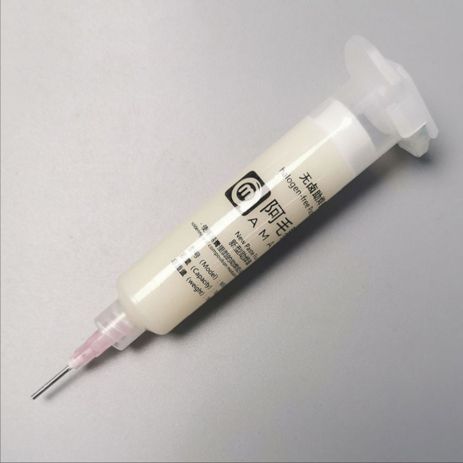 Флюс паста для пайки Amaoe M50-10CC / без толкателя / в шприце / 19g