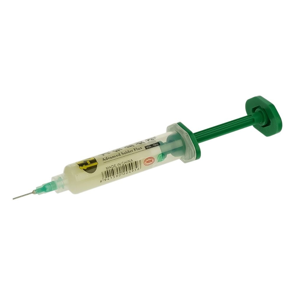 Флюс-паста Relife F-21 10 мл у шприці з пластиковим штовхачем, високоактивна (без вмісту галогенів) Флюс-паста Relife F-21 10 мл у шприці з пластиковим штовхачем, високоактивна (без вмісту галогенів)