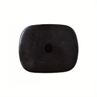 Килимок антиковзкий для машини (липкий низ) багаторазовий універсальний без бортів PUR (150x100mm), Black