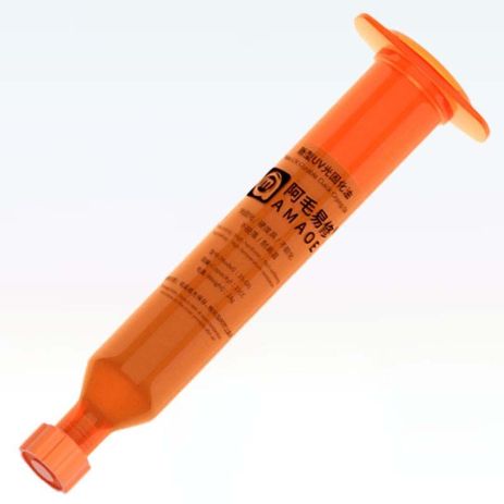 Ультрафиолетовый лак Amaoe 3S-INK-15СС, маска для ремонта плат (24g)