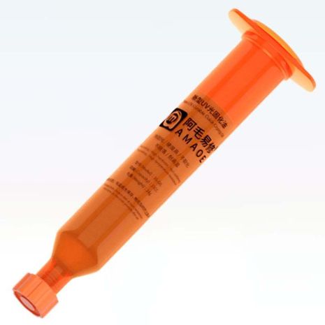 Ультрафіолетовий лак Amaoe 3S-INK-15СС, маска для ремонту плат (24g)