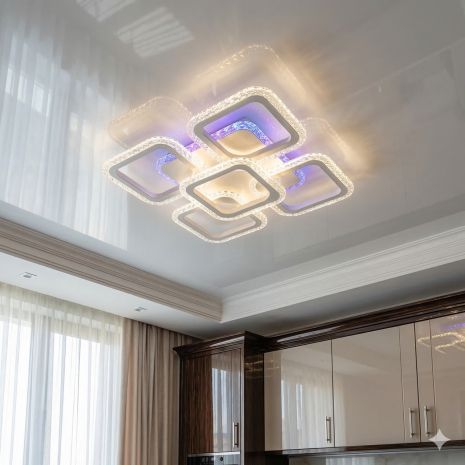 Люстра с разными цветами Link 70W до 16 м² цвет Белый 10573