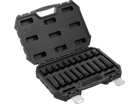 Набір ударних торцевих головок. YATO YT-10256