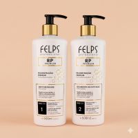 Набір Felps Tratamento Capilar Premium RP для холодної реконструкції волосся, 2х500 мл