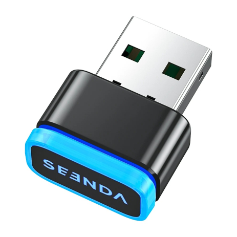 Симулятор комп'ютерної миші SeenDa DK16 Jiggler Mouse 2.4Ghz 3 режими, RGB індикатор Black