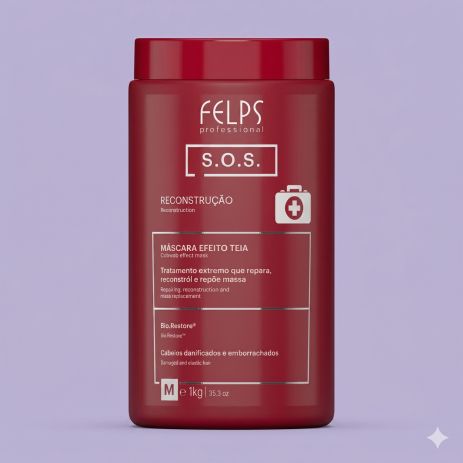 Ботекс Felps SOS для восстановления реконструкции волос 1 кг