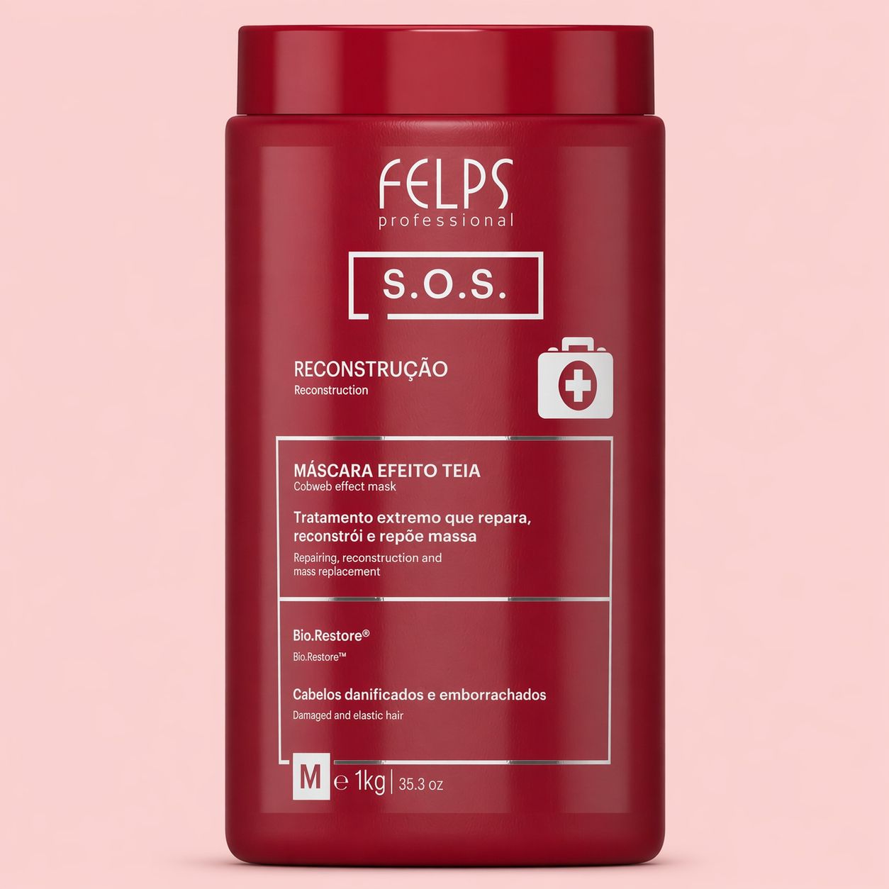 Ботекс Felps SOS для відновлення та реконструкції волосся 50 g Ботекс Felps SOS для відновлення та реконструкції волосся 50 g