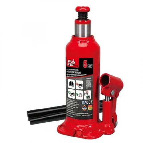 Домкрат гидравлический бутылочный с возможностью работы в горизонтальном положении 5т 207–402 мм TORIN TH90504C