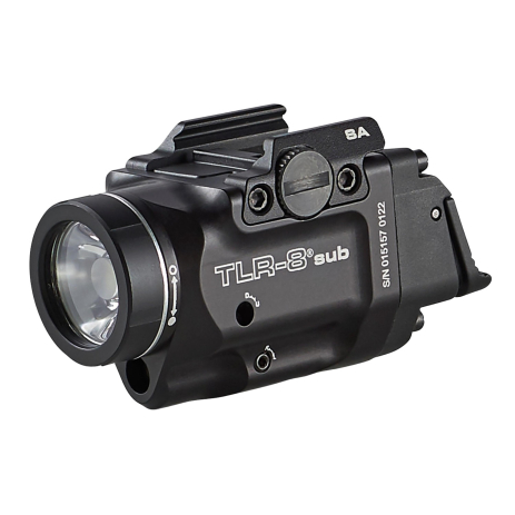 Подствольный фонарь Streamlight TLR-8 SUB с зеленым ЛЦУ для Glock 43/48 (500 люмен)