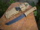 Ніж туристичний Cold Steel Recon Tanto 5196 чохол Secure-Ex кресало ліхтарик 29,5 см койот