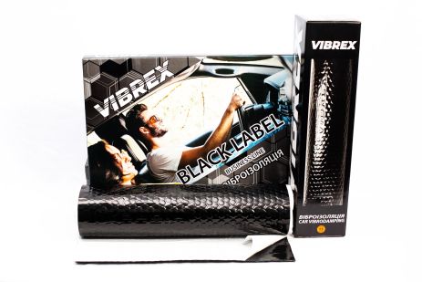 Віброізоляція бізнес класу Vibrex Black Label 2*500*4000 рулон, VIBREX (BL2050400)