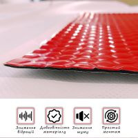 Віброізоляція преміум класу Vibrex Red Label 3*500*700, VIBREX (RL3050070)