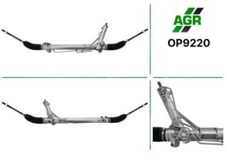 Рулевая рейка с ГУР, новая, OPEL MOVANO 10-, RENAULT MASTER 10-, AGR (OP9220)