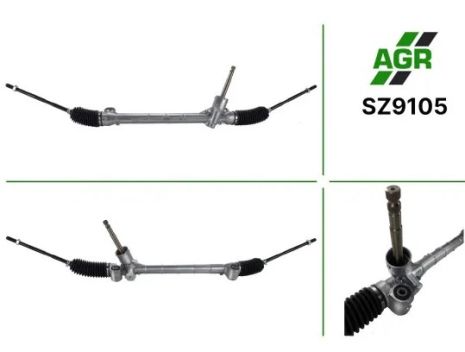 Рулевая рейка без УР, новая, SUZUKI SWIFT IV 2010-, VITARA 2015- распределитель 130мм, AGR (SZ9105)