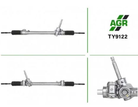 Рулевая рейка без УР, новая, TOYOTA YARIS 2011-, TOYOTA VERSO 09-18, AGR (TY9122)