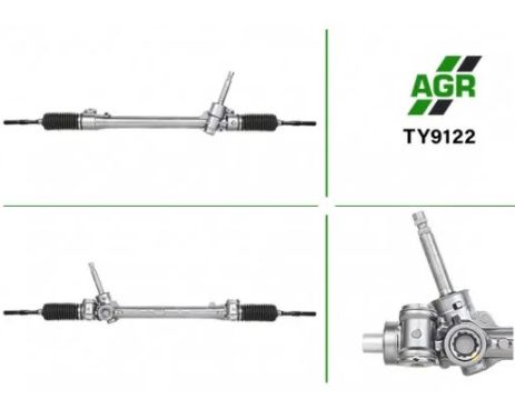 Рулевая рейка без УР, новая, TOYOTA YARIS 2011-, TOYOTA VERSO 09-18, AGR (TY9122)