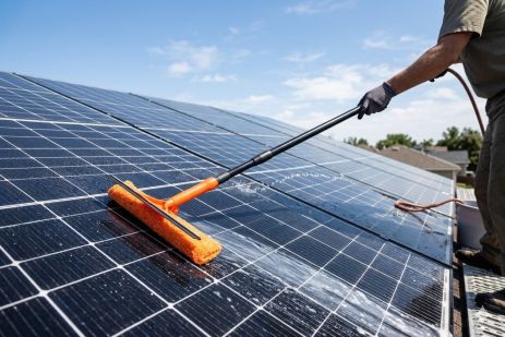 Швабра для панорамних вікон та сонячних панелей 2 м York, Польща 08420/orange