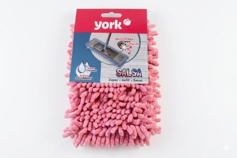 Запасна насадка на швабру York Salsa 081310/pink