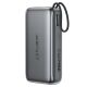 Повербанк ACEFAST M32 PD fast charging power bank with telescopic cable 10000mAh |1Type-C, PD/QC, 35W/3A| grey