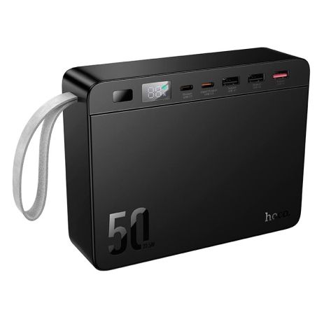 Повербанк HOCO J166 Carretera power bank PD 50000mAh |3USB/2Type-C, 22.5W/3A, PD/QC| black