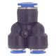 Соединение цанговое (Y-образное) Ø10×8мм SIGMA 7026551